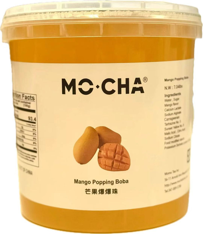Mango Popping Boba