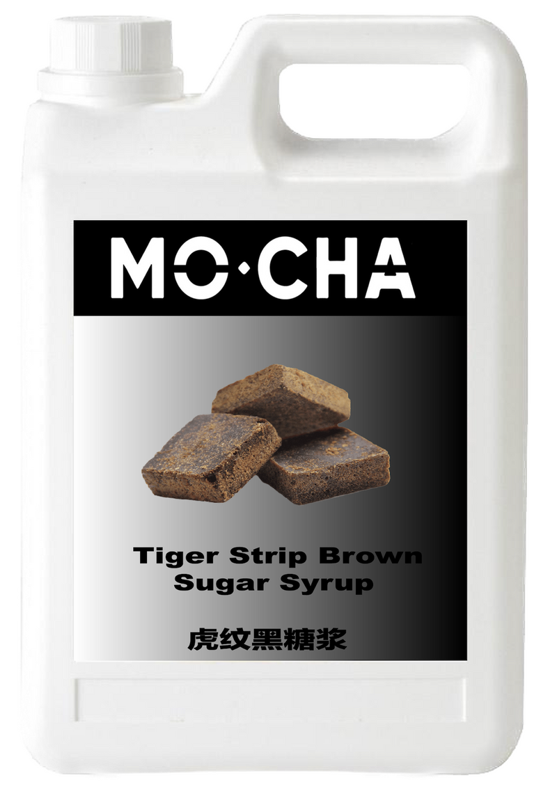 Tiger Stripes Brown Sugar Syrup Sample Bottle