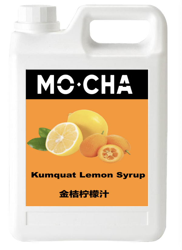 Kumquat Lemon Syrup - MOCHA BOBA